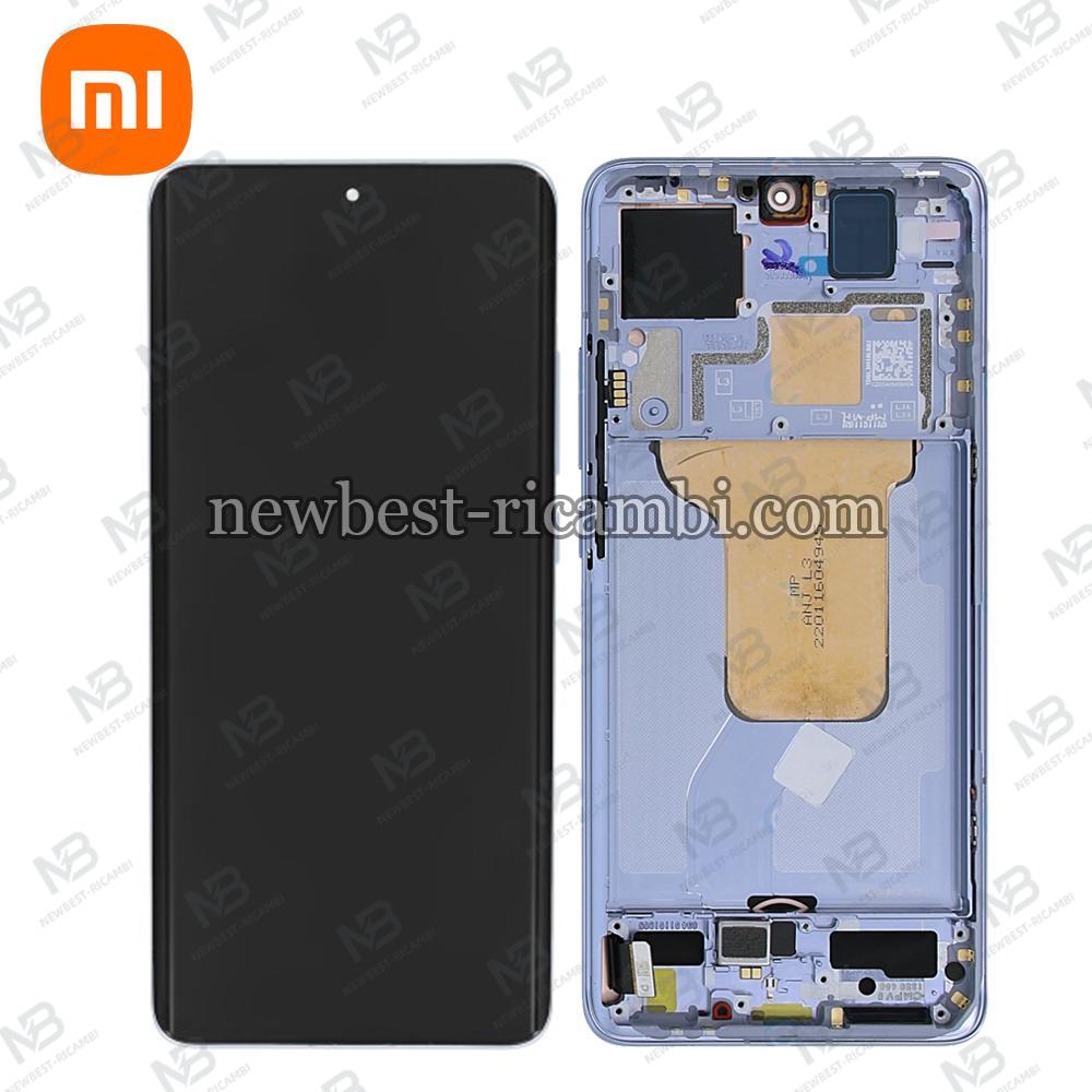 Xiaomi Mi 12 / 12S / 12X Touch + Lcd + Frame Blue Original Service Pack