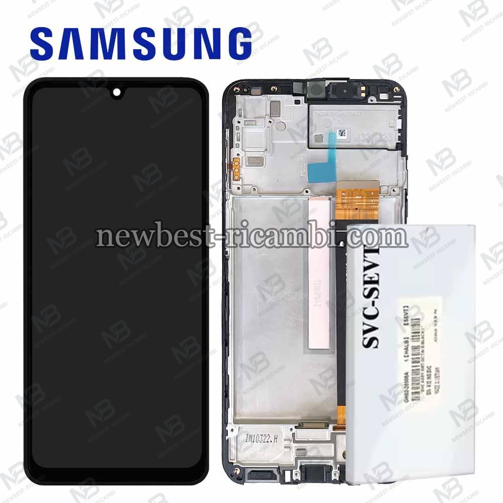 Samsung Galaxy M23 5G M236 Touch+Lcd+Frame Black Service Pack