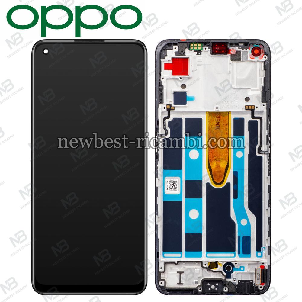 Oppo Find X5 Lite / Reno 7 5G Touch + Lcd + Frame Black Service Pack