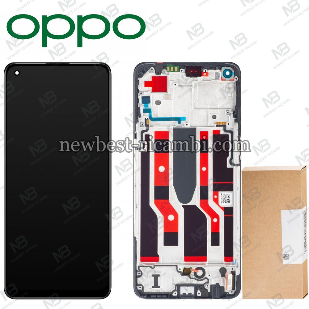 Oppo Reno 7Z 5G / Reno 7 Lite / Reno 8 Lite 5G Touch + Lcd + Frame Black Service Pack