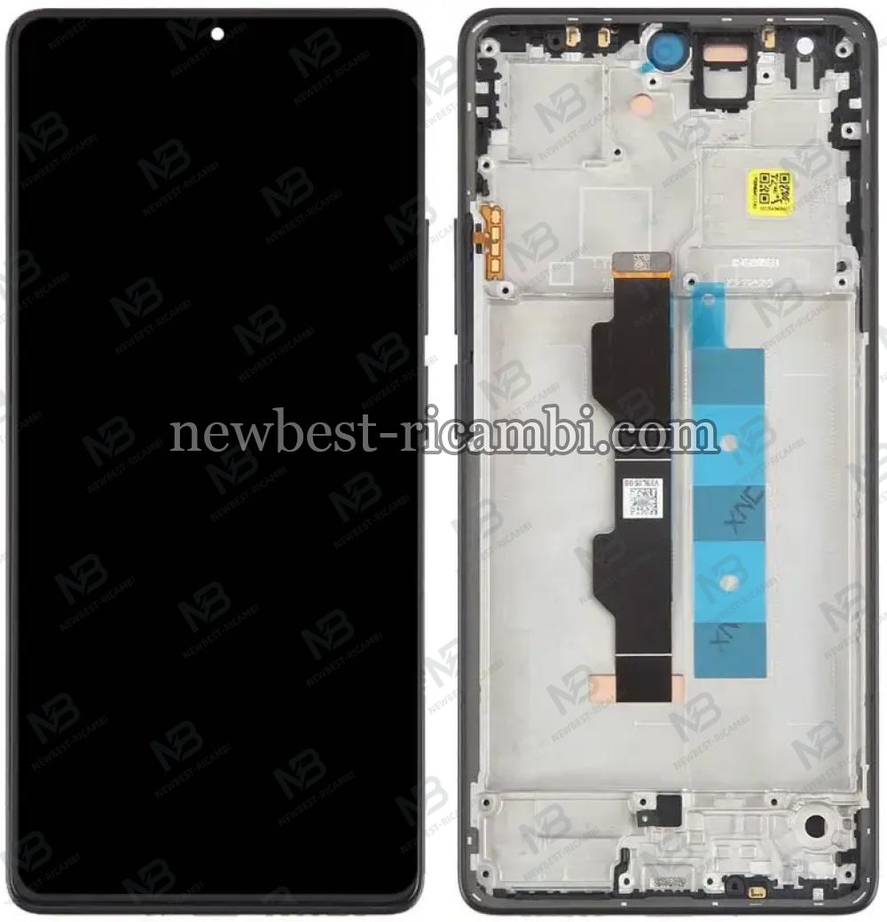 Redmi Note 13 Pro 4G Touch + Lcd + Frame Black Original