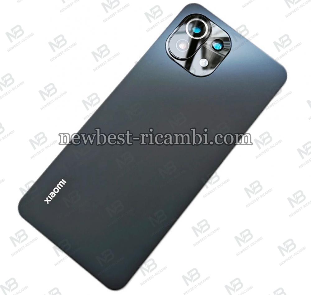 Xiaomi Mi 11 Lite Back Cover + Camera Glass Black Original