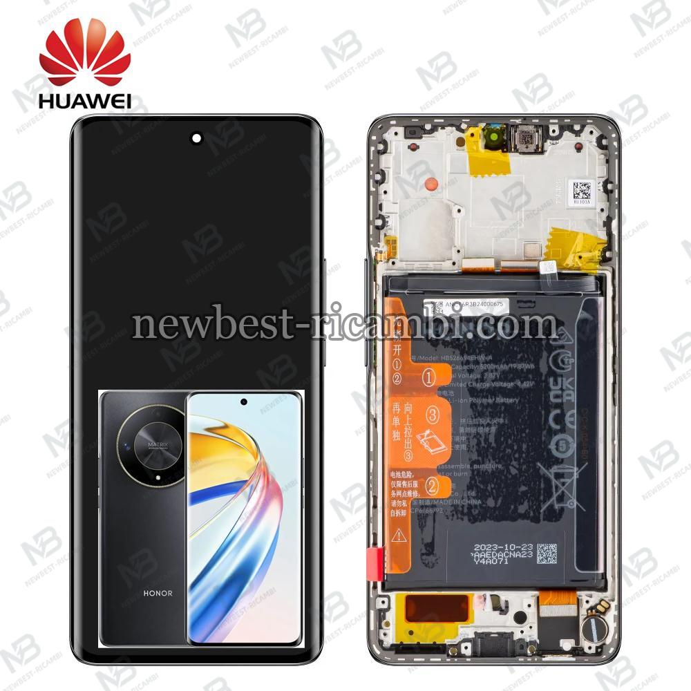 Huawei Honor Magic 6 Lite 5G Touch + Lcd + Frame Black Service Pack