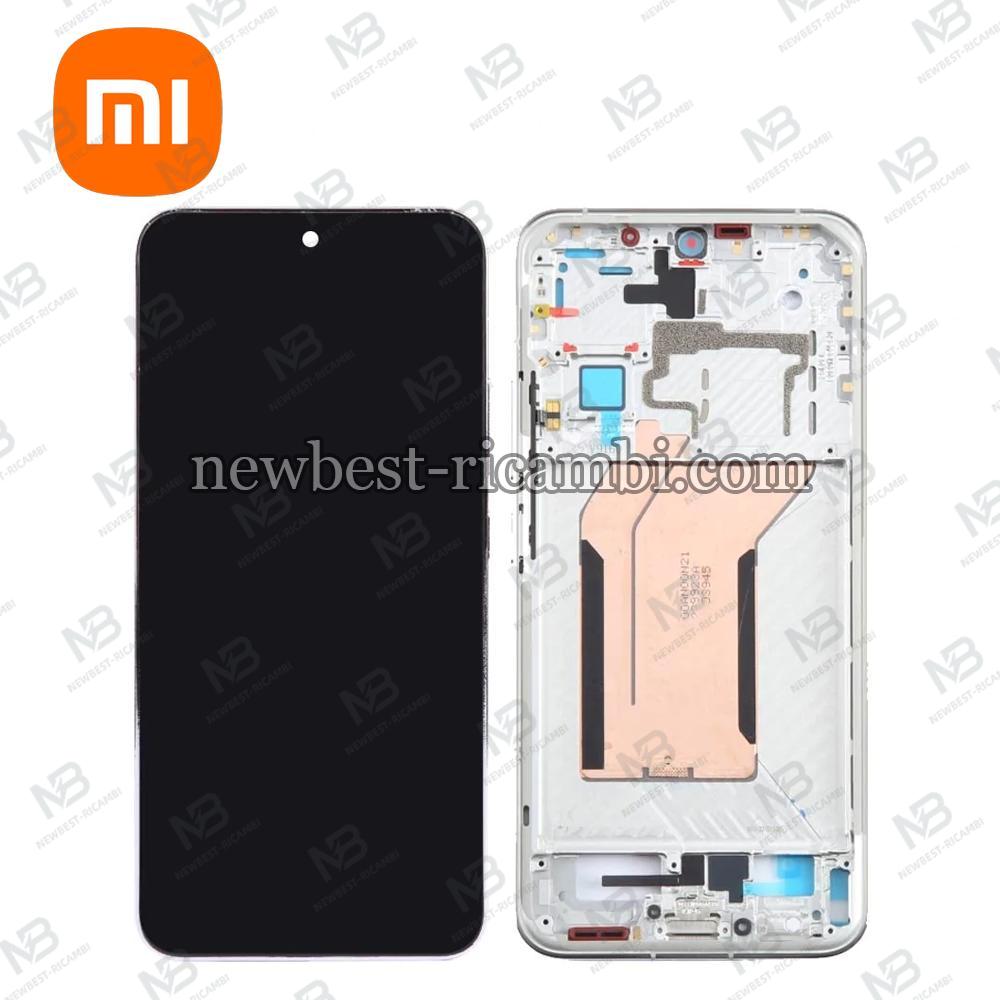 Xiaomi 14 5G Touch + Lcd + Frame White Service Pack