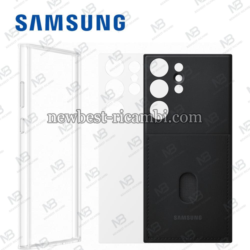 Frame Case for Samsung Galaxy S23 Ultra S918 Black EF-MS918CBEGWW In Blister