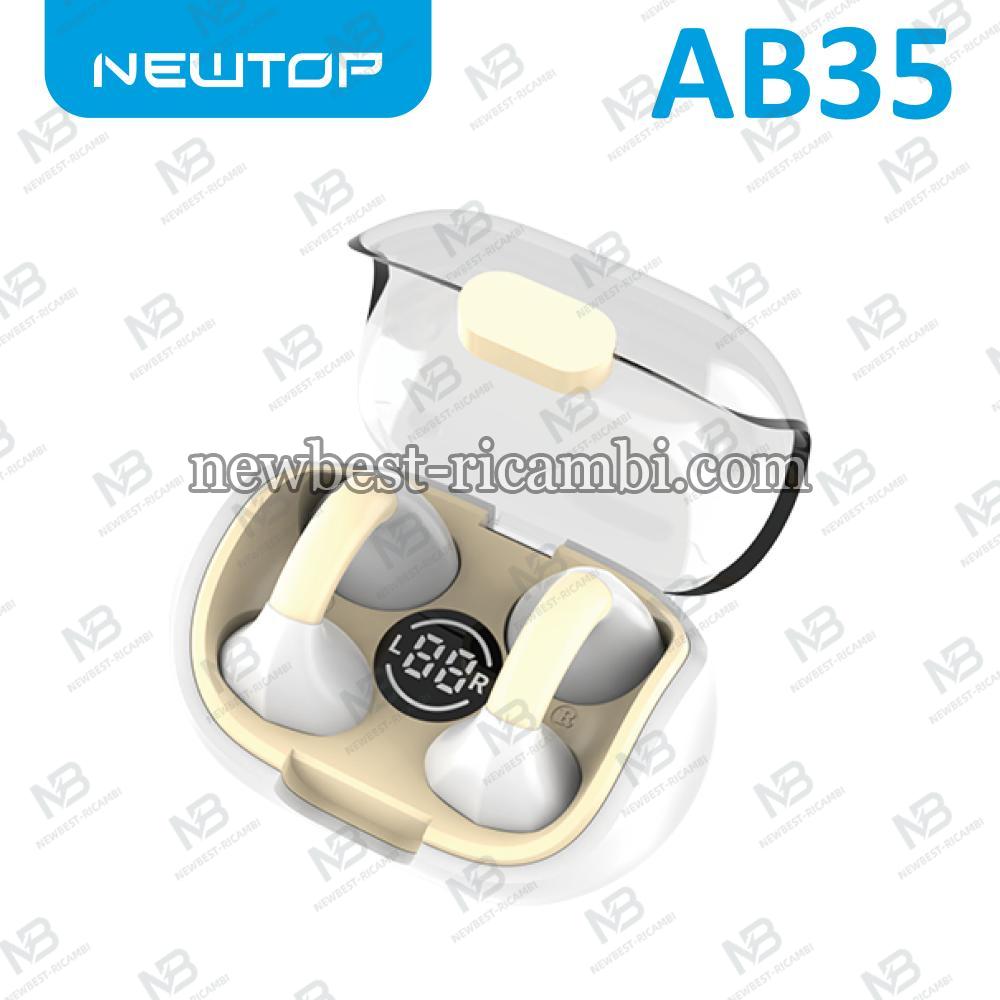 NEWTOP AB35 AURICOLARE WIRELESS 5.3 BIANCO