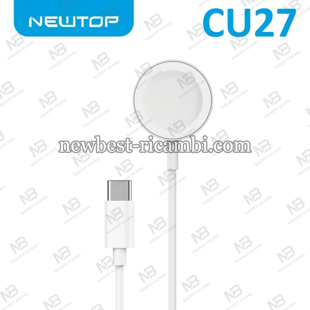 NEWTOP CU27 CAVO RICARICA COMPATIBILE APPLE WATCH TYPE-C