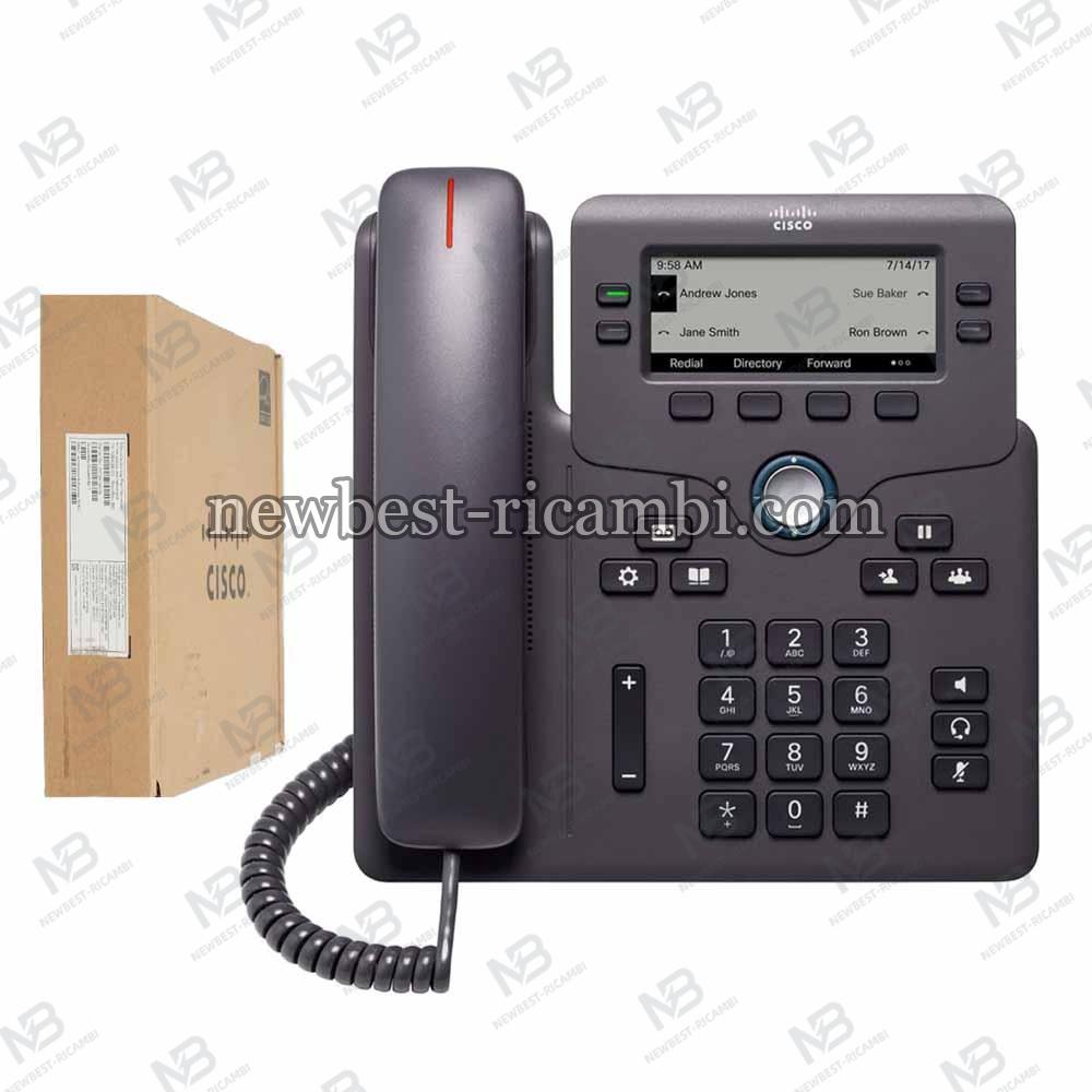 Cisco 6851 IP Phone with Multiplatform Firmware CP-6851-3PW-CE-K9 Black in Blister