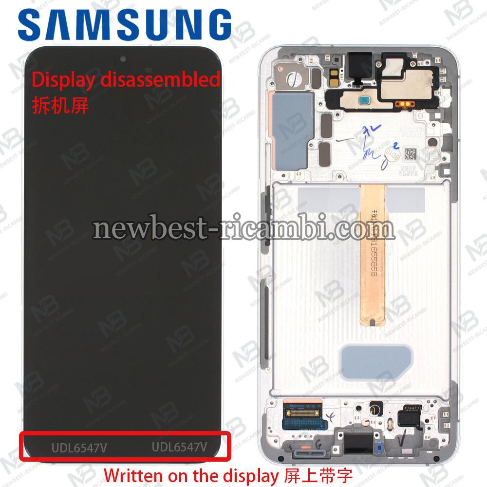 Samsung Galaxy S22 Plus S906 Touch + Lcd + Frame Black Disassembled Grade C
