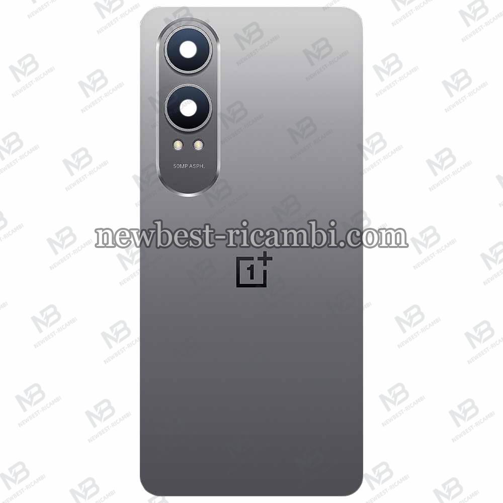 OnePlus Nord CE 4 Lite 5G Back Cover + Camera Glass Silver