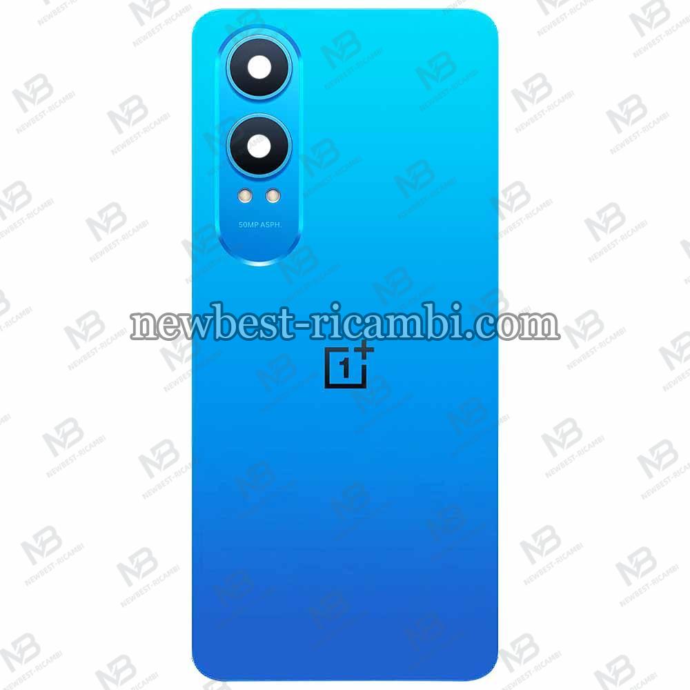 OnePlus Nord CE 4 Lite 5G Back Cover + Camera Glass Blue