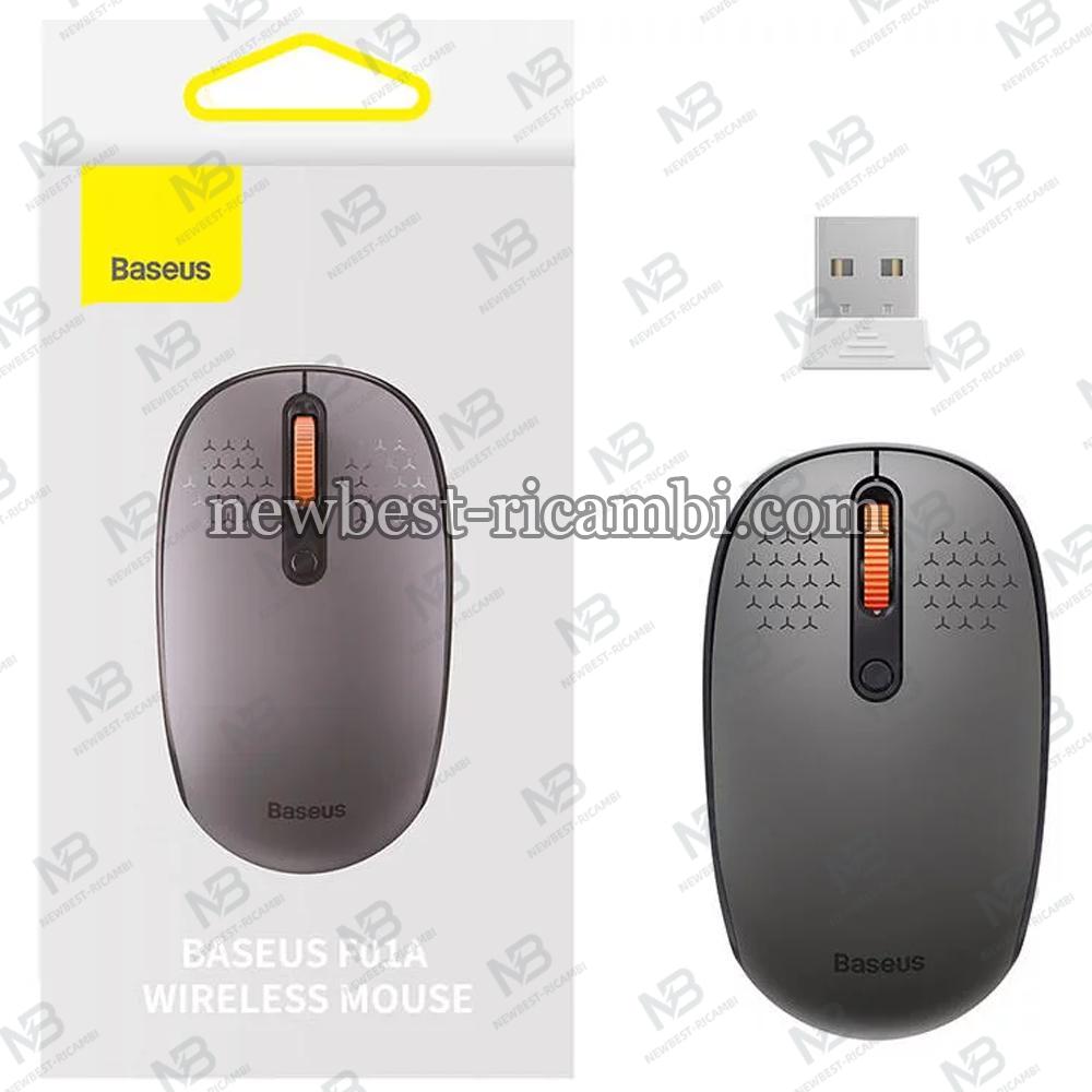 Wireless Mouse Baseus F01A 1600DPI Grey B01055502833-00 In Blister