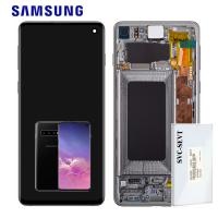 Samsung Galaxy S10 G973f Touch+Lcd+Frame Black Service Pack