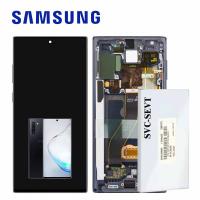Samsung Galaxy Note 10 N970 Touch+Lcd+Frame Black Service Pack