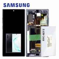 Samsung Galaxy Note 10 plus N975 / N976 Touch + Lcd + Frame Aurora Black Service Pack