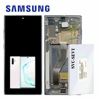 Samsung Galaxy Note 10 Plus N975 / N976 Touch + Lcd + Frame Aurora White Service Pack