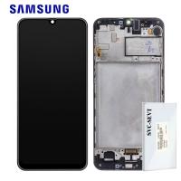 Samsung Galaxy M21 M215 / M30S M307 Touch + Lcd + Frame Black Service Pack