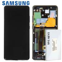 Samsung Galaxy S20 Ultra 5G G988 Touch + Lcd + Frame Black Service Pack