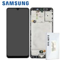 Samsung Galaxy A31 A315 Touch + Lcd + Frame Black Service Pack