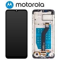 Motorola Moto G8 Power Lite XT2055 Touch+Lcd +Frame Black Service Pack