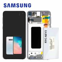 Samsung Galaxy S10e G970f Touch+Lcd+Frame Prism White Service Pack