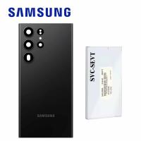 Samsung Galaxy S23 Ultra S918 Back Cover+Camera Glass Black Service Pack