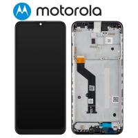 Motorola Moto G9 Play XT2083 Touch+Lcd+Frame Black Service Pack