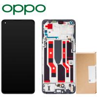 Oppo Reno 7Z 5G / Reno 7 Lite / Reno 8 Lite 5G Touch + Lcd + Frame Black Service Pack