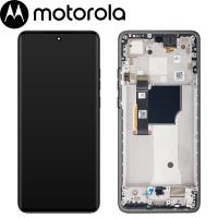 Moto Edge 40 Neo XT2307 Touch+Lcd + Frame Black Service Pack