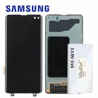 Samsung Galaxy S10 Plus G975f Touch + Lcd Black Service Pack