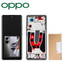 Oppo Reno 10 5G (CPH2531) Touch + Lcd + Frame Grey Service Pack