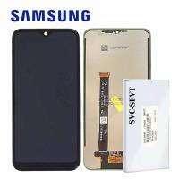 Samsung Galaxy Xcover 7 G556 Touch + Lcd + Frame Black Service Pack