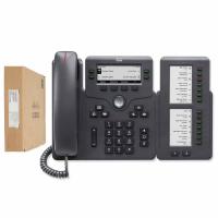 Cisco 6851 IP Phone with Multiplatform Firmware CP-6851-3PW-CE-K9 Black in Blister