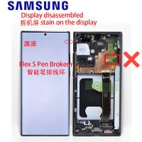 Samsung Galaxy Note 20 Ultra 5G N986 Touch + Lcd + Frame Black Disassembled Grade D