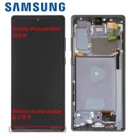 Samsung Galaxy Note 20 5G N980 / N981 Touch + Lcd + Frame Grey Disassembled Grade A