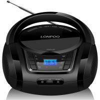 Lonpoo LP-D03 Portable Boombox CD Player With Bluetooth In Blister
