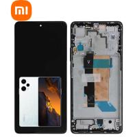 Xiaomi Poco F5 5G / Redmi Note 12 Turbo Touch + Lcd + Frame White Service Pack