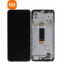 Xiaomi Redmi 12 4G / 5G /  Poco M6 Pro 5G Touch + Lcd + Frame Black Service Pack