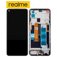 Realme 7 5G RMX2111 Touch+Lcd+Frame Black Service Pack