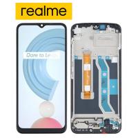 Realme C25Y RMX3269 Touch+Lcd+Frame Black Service Pack