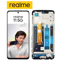 Realme 11 5G Touch+Lcd + Frame Black Service Pack