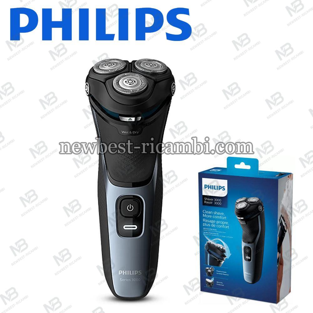 Philips S3133/51 Series 3000 Wet or Dry Electric Shaver - 5D Pivot & Flex Heads In Blister