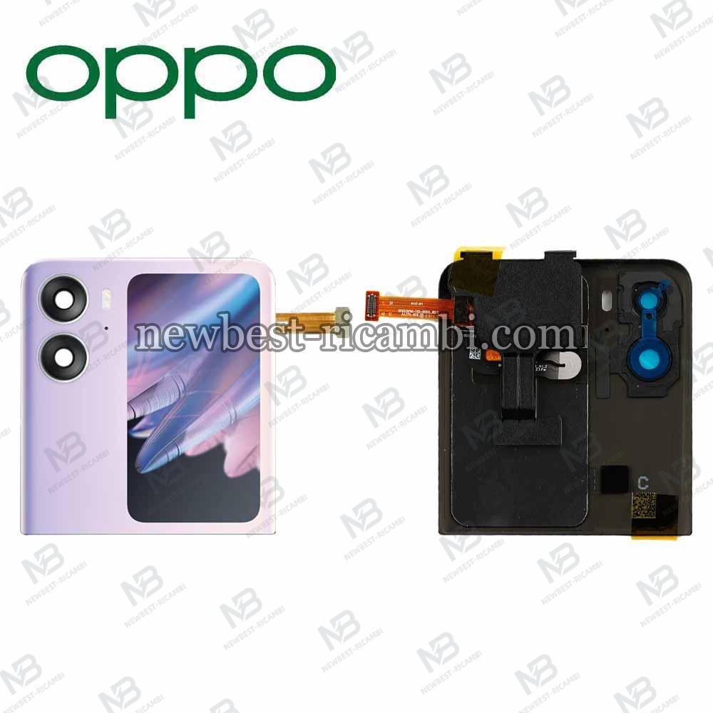 Oppo Find N2 Flip 5G (CPH2437) Outer Lcd + Cover Purple Service Pack