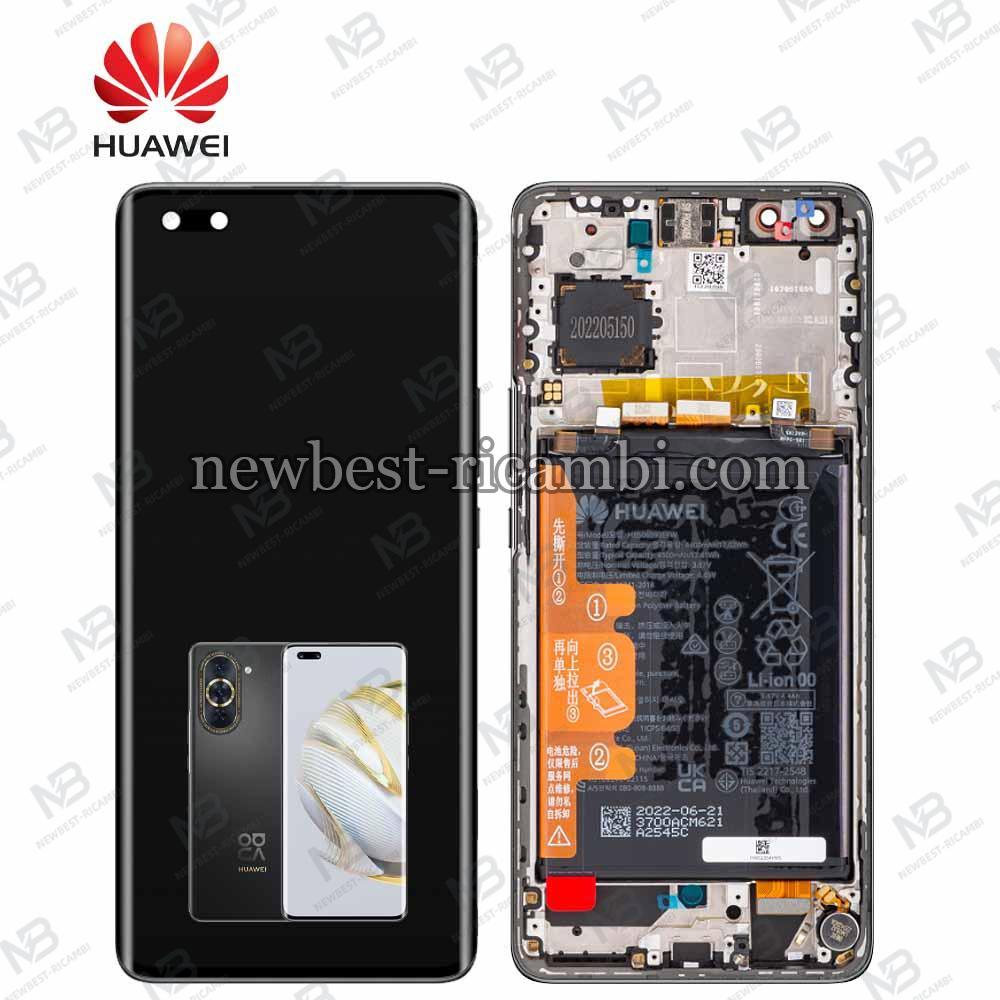 Huawei Nova 10 Pro (GLA-AL00 / GLA-LX1) Touch + Lcd + Frame Black Service Pack