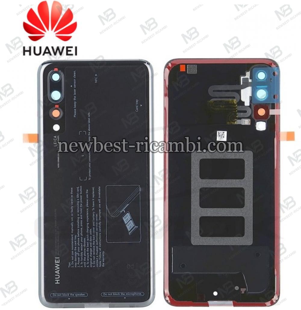 Huawei P20 Pro Back Cover Black Service Pack