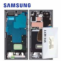 Samsung Galaxy S23 Ultra S918 Middle Frame + Side Key Graphite Service Pack