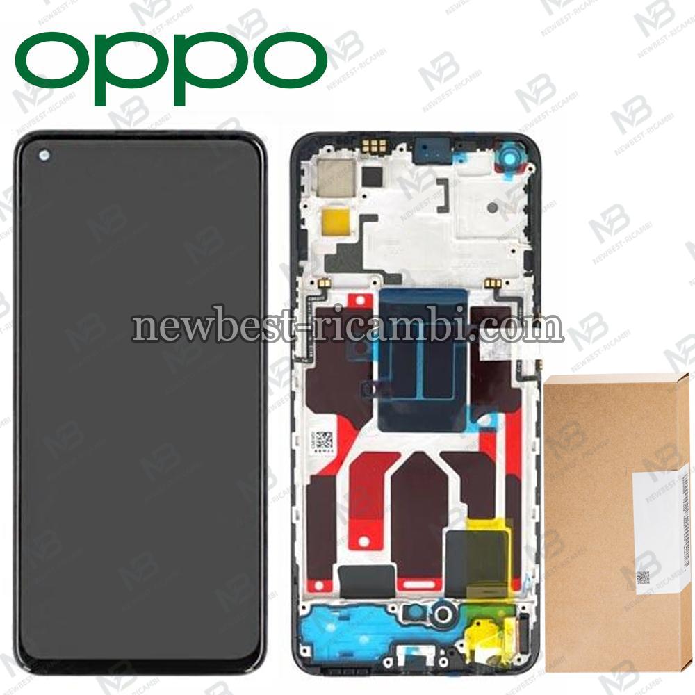 Oppo Find X3 Lite / Reno 5 5G Touch + Lcd + Frame Black Service Pack