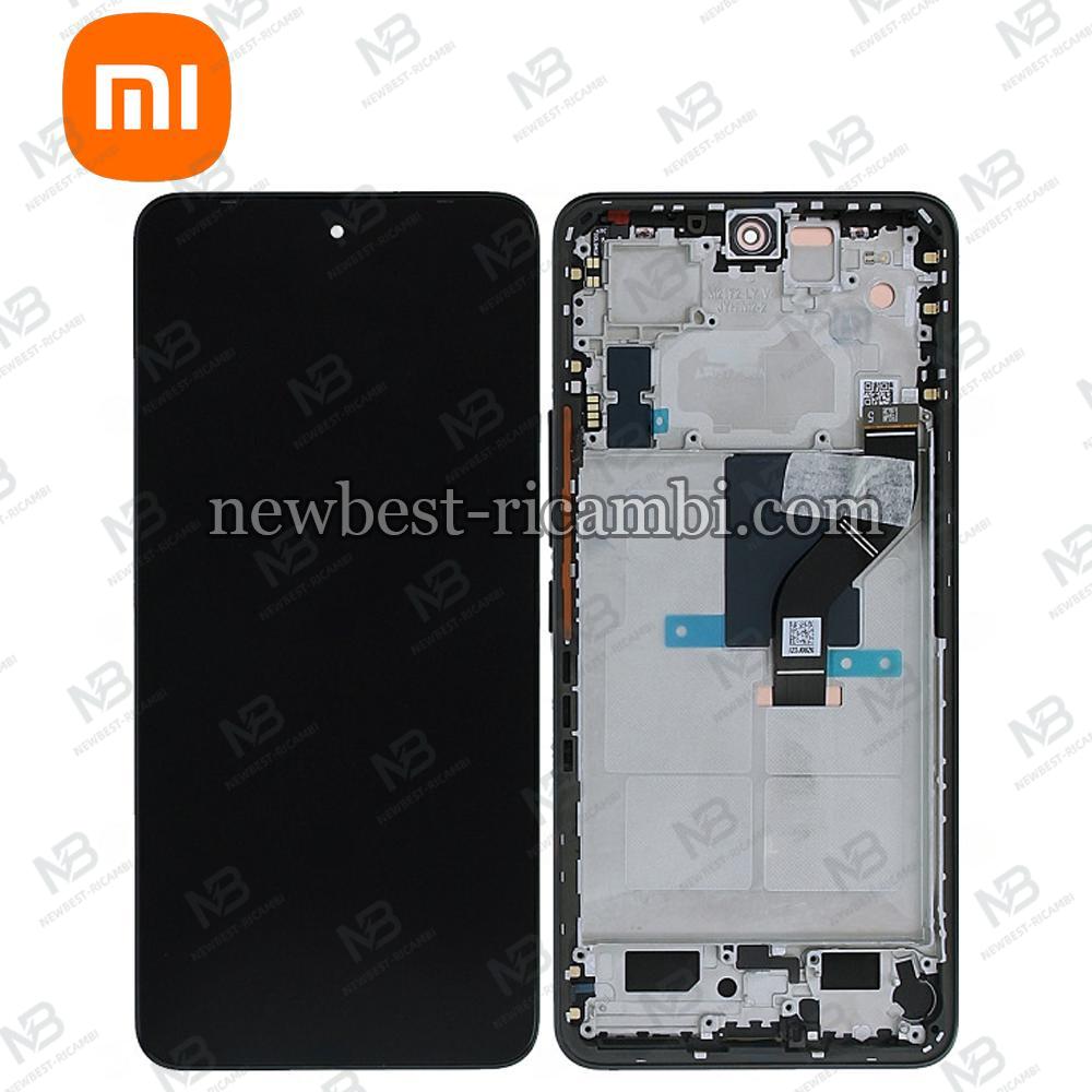 Xiaomi Mi 12 Lite 5G Touch+Lcd+Frame Black Service Pack