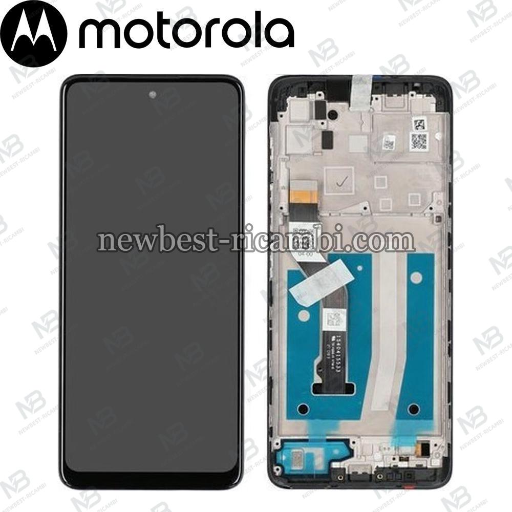 Motorola Moto G60S XT2133 Touch+Lcd+Frame Black Service Pack