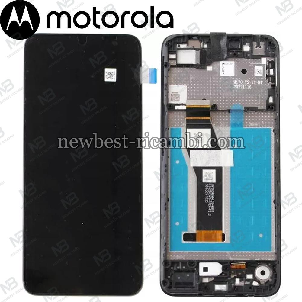 Moto E13 (2023) XT2345 Touch+Lcd+Frame Black Service Pack